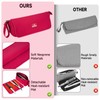 Hair Tools Travel Bag with Heat Resistant Mat and Lining,