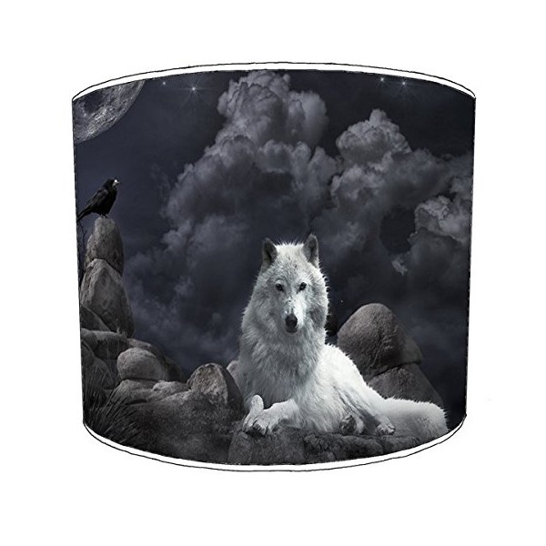 Wolf Lampshade For A Ceiling Light In 3 Sizes - Free Personalisation