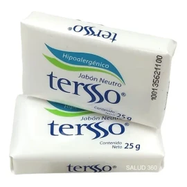 Jabon Tersso 25 Gr Caja Con 50 Piezas