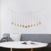 Moon Phase Garland Hanging Moon Phase Decoration Lunar Wall Ornaments
