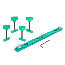 MICRO JIG ZEROPLAY 360 Sled Kit (New, Improved), Green, 9.5" x 0.3125" x 0.78"