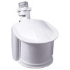 All-pro Ms180w Motion-sensing Outdoor Floodlight Hardwired, White, 300 W