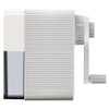 Nakabayashi DPS-H501W Manual Pencil Sharpener for Sharpening Thick Pencils, White