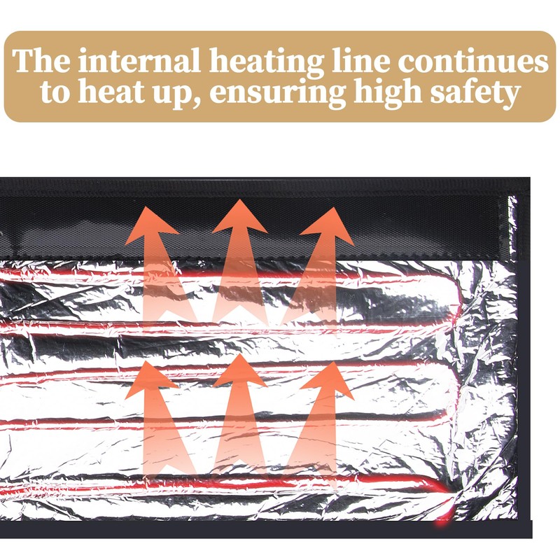 codree Water Pipe Heat Blanket - 38.5" x 6" Water