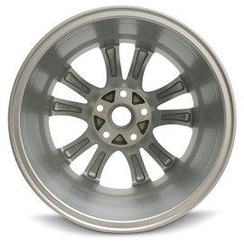For 14-18 Nissan Altima 16 Inch Painted Silver Aluminum Rim - OE Direct Replacement - Road Ready Car Wheel