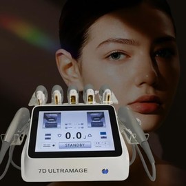 Máquina HIFU 7D Profesional  Rejuvenecimiento de Piel, Reducción de Grasa y Tratamiento Antiarrugas  Aparato de Belleza para Clínicas y Salones de... 