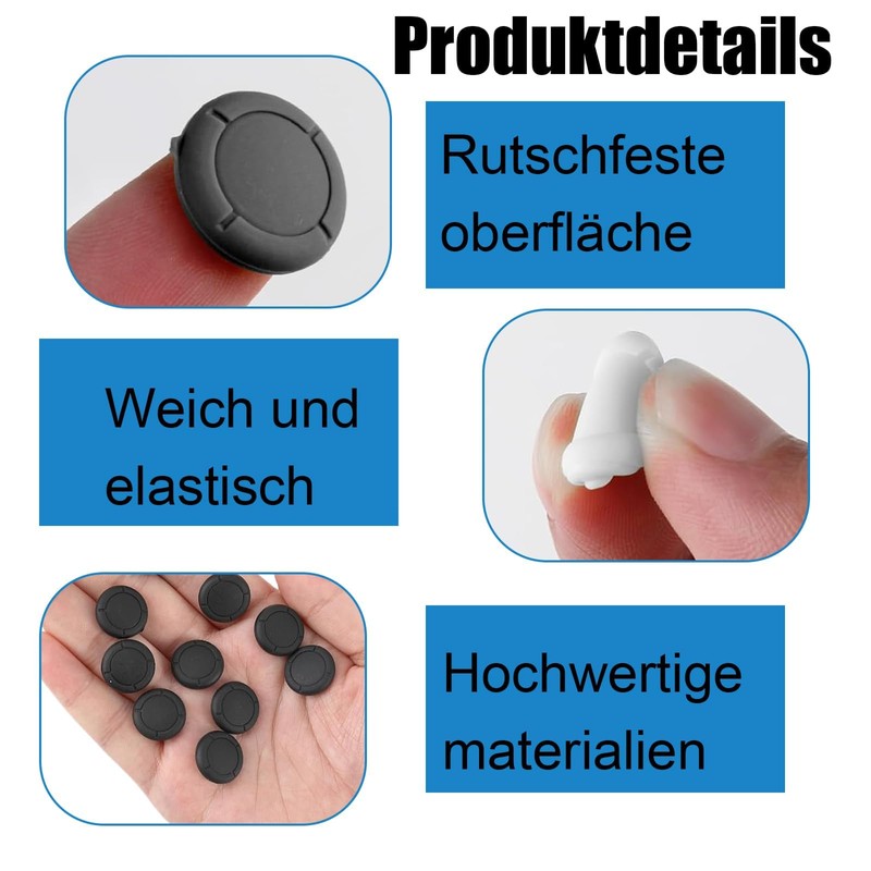 Pack of 20 Universal Joystick Caps, Controller Accessories, Controller Sticks