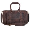 Weekender Bag For Travel (Brown Crazy Horse)