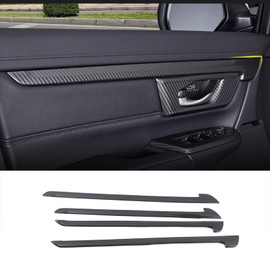 KELEIMAI Car Accessories Fit for Honda CR-V CRV 2017-2022 Interior Door Panel Stripe Cover Automobile Door Moulding Decoration Trim (Carbon Fiber) ABS 4 PCS
