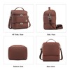 NOL Natural Organic Lifestyle Dual Compartment Insulated Lunch Bag Leakproof