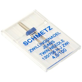 Schmetz Double Denim/Jeans Machine Needle Size 4.0/100 1ct
