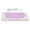 Gaming Keyboard USB 61 Keys RGB Backlit Ergonomic Contrast Color