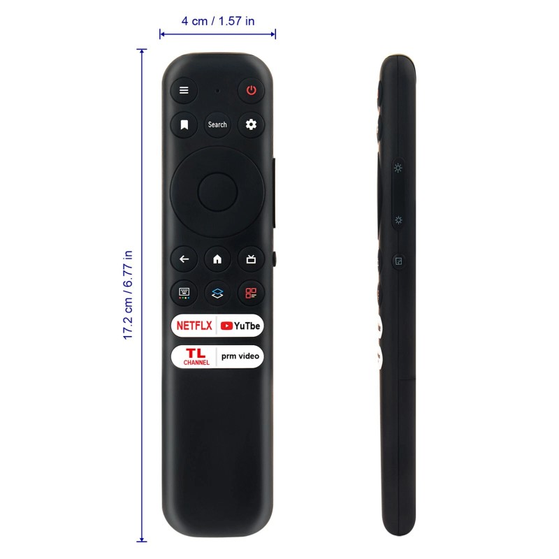 For TCL RC902N FMR1 Replace Remote for TCL S546 R646