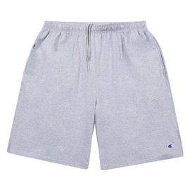 Champion Men's Big-Tall Jersey Shorts, Grey Heather, 1X