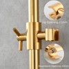 Tecmolog Adjustable Hand Held Shower Bracket Brass Shower Head Holder