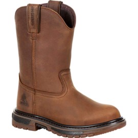 ROCKY Kid's Original Ride FLX Waterproof Western Boot Size 3(M) Brown