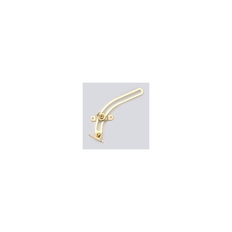 NATIONAL/SPECTRUM BRANDS HHI N208-645 5-Inch Brass Left Hand Lid Support