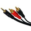 World of Data 2m AudioPro 3.5mm Audio Jack to Twin