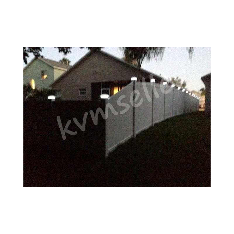 RELIGHTABLE 6 Plastic Copper Square Post Deck Fence Outdoor Garden