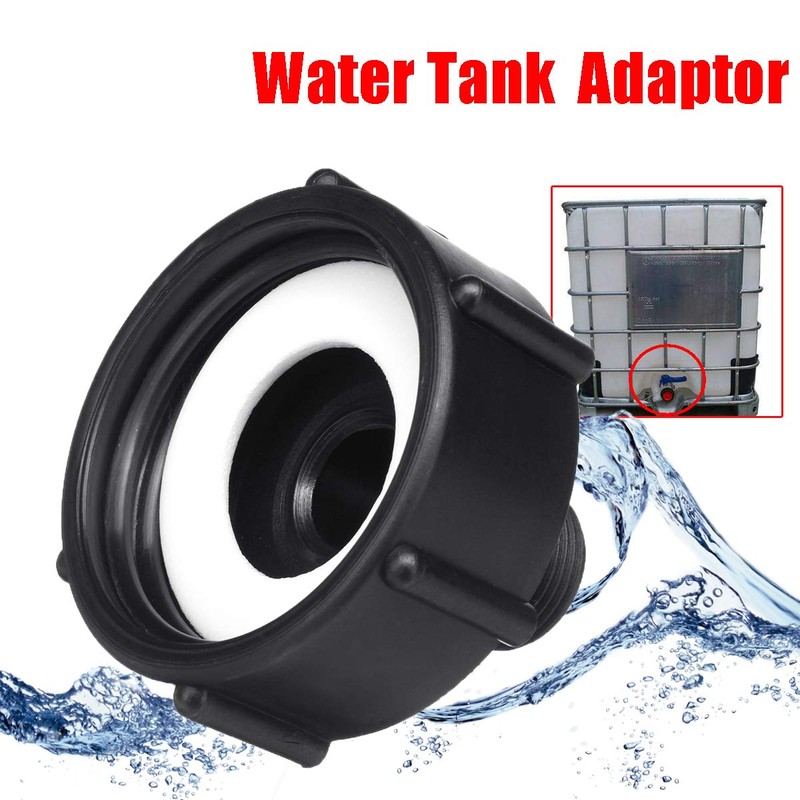 IBC Tank Adapter Plastic Hose Tap Connector S100x8 Coarse Threaded