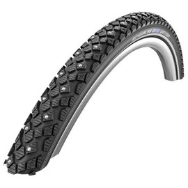Schwalbe Winter 700Cx30C Wire Kevlar Guard Reflex Studded 50TPI 50-95PSI 805g Tire, Black, 28" x 1.20