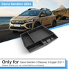 Coleya Centre Console Storage Box Compatible with Dacia Sandero 3