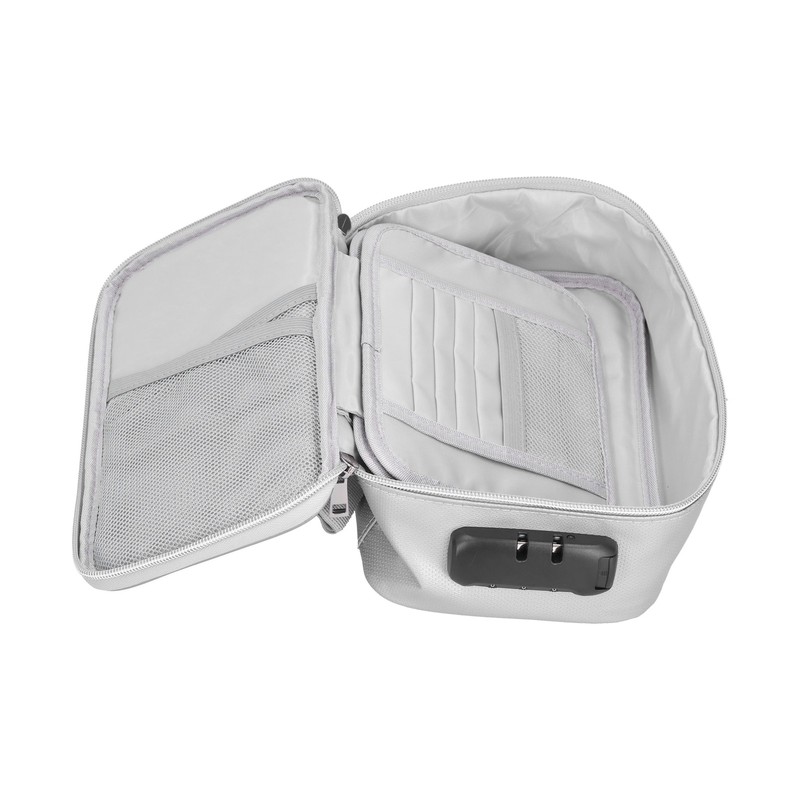 Certificate Storage Bag with Lock Waterproof Fireproof Document Bag File