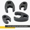 Acymner Crowfoot Flare Nut Wrench Set | 15PCS Metric Crows