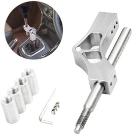 Copeflap Manual Shift Knob Extension Shift Lever Track Extension Adapter m10 Shift Knob Extension Adapter Shift Extension Lever Shift Knob Extension Stay Shift Knob Converter Truck Shift Knob Extension Shift Knob Extension Truck Shift Knob Extension (Sil