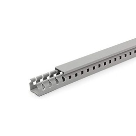 Wiring Duct Width = 25 mm x Height = 25 mm Material: Hard PVC Lead Free, Flame Retardant, Corresponding to UL94V0, Self-Extinguishing RAL7030, 2 Metres