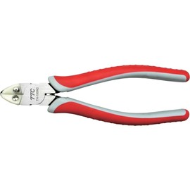 ツノダ(Tusnoda) つかめるニッパー TH-150NC 結束バンド・極細線をキャッチ 本体: 奥行1.7cm 本体: 高さ16.5cm 本体: 幅10cm 飛散防止パット スペア2セット付き