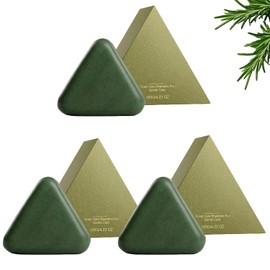 Scalp Care Soap, Herbal Oil Balancing & Hydration, Strengthens Fine Hair, for All Hair Types, Compact Travel Size 120g (3pcs)
