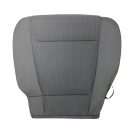 Prefer Warehouse Driver Bottom Cloth Seat Cover Compatible with 2015-2020 Ford F150 XLT (Gray, Driver Bottom)