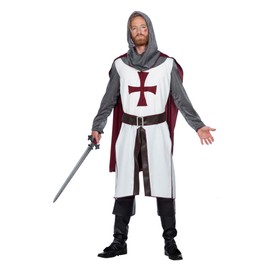 WILBERS & WILBERS 5332 Knight Costume for Men, Carnival, Medieval Fancy Dress for Carnival