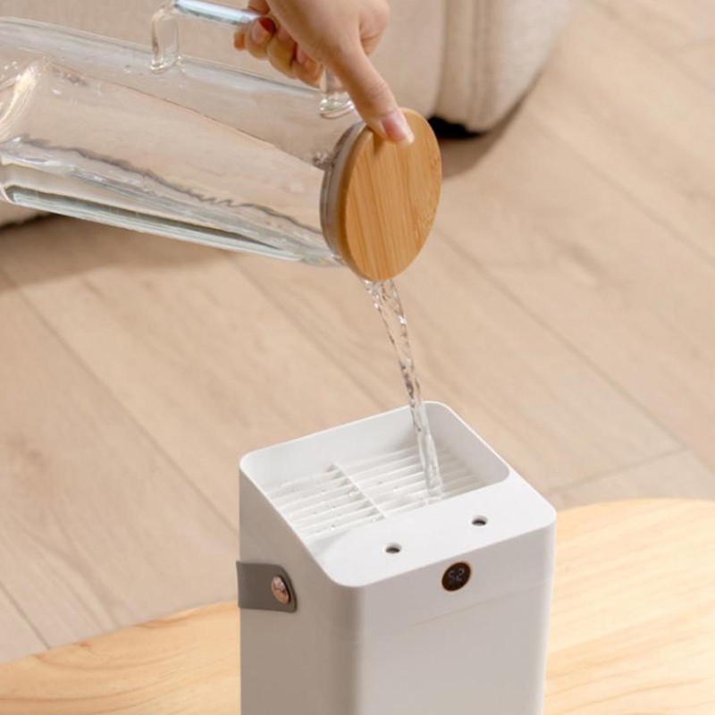 White Air Humidifier Office Desktop Humidifier 3L Portable Humidifier With