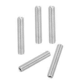 PATIKIL 30 Pcs Hex Socket Grub Screw, M3x16mm Flat Point Grub Bolt 304 Stainless Steel Head Socket Set Screws for Door Handles Light Fixture Repair
