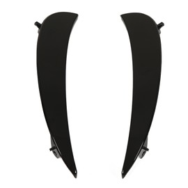 Gloss Black Front Bumper Fog Grille Air Vent Trims Replacement for Benz E‑Class W213 C238 AMG Line Facelift 2021‑2023