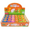 Tiny Mills 24 Pcs Zoo Jungle Safari Animals Stampers for