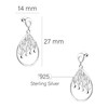 SOFIA MILANI - Women's Earrings 925 Silver with Zirconia Stones