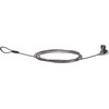 Manhattan - Candado de Seguridad Wedge, Cable de Acero, Longitud