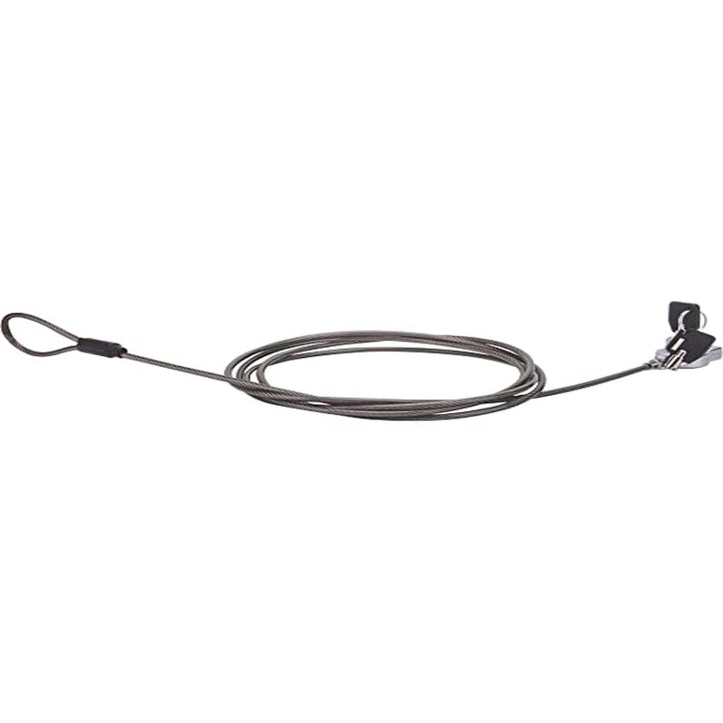 Manhattan - Candado de Seguridad Wedge, Cable de Acero, Longitud