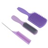 Hair Comb Set Heat Resistant Anti Static Good Hand Feel