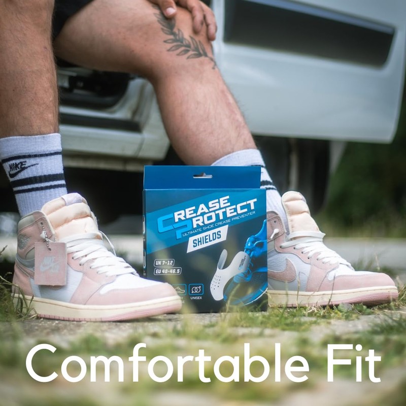 Crease Protect Shields - The Ultimate Shoe Crease Protector and