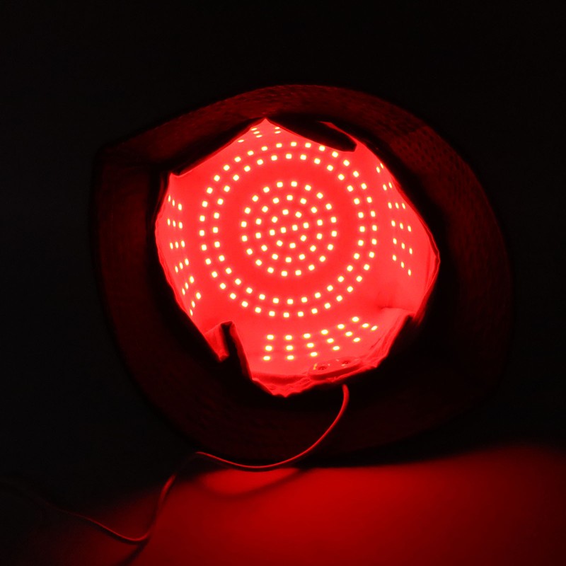 Hair Loss Therapy Cap 186PCS Red Light 5‑12W Growth Physiotherapy