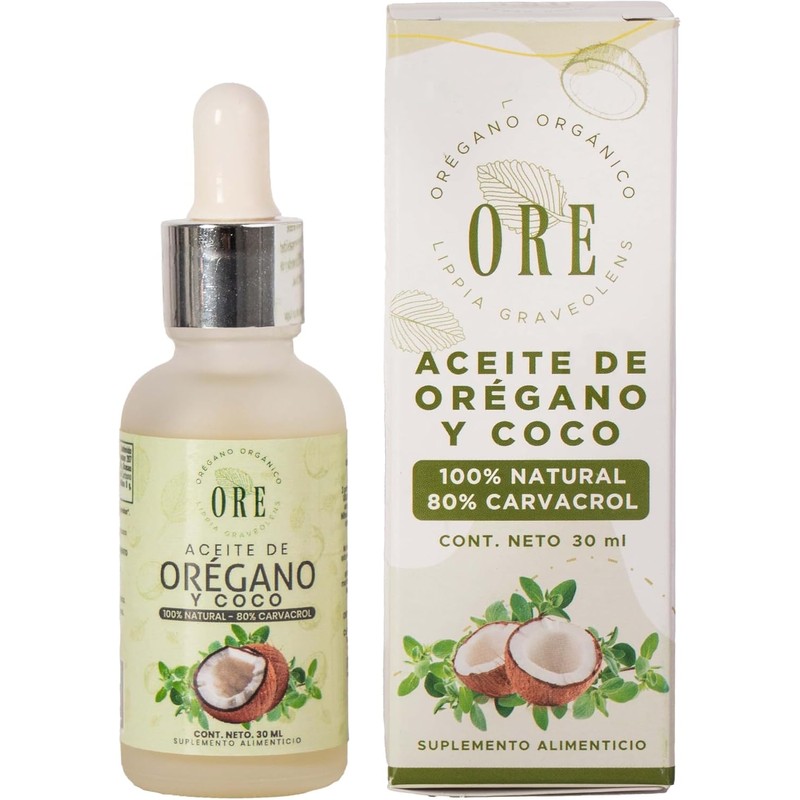 ORE Aceites Orgánicos, Set de 2 Frascos de 30 ml,