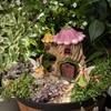 PRETMANNS Fairy Garden House Kit - Colorful Accessories, 7" House