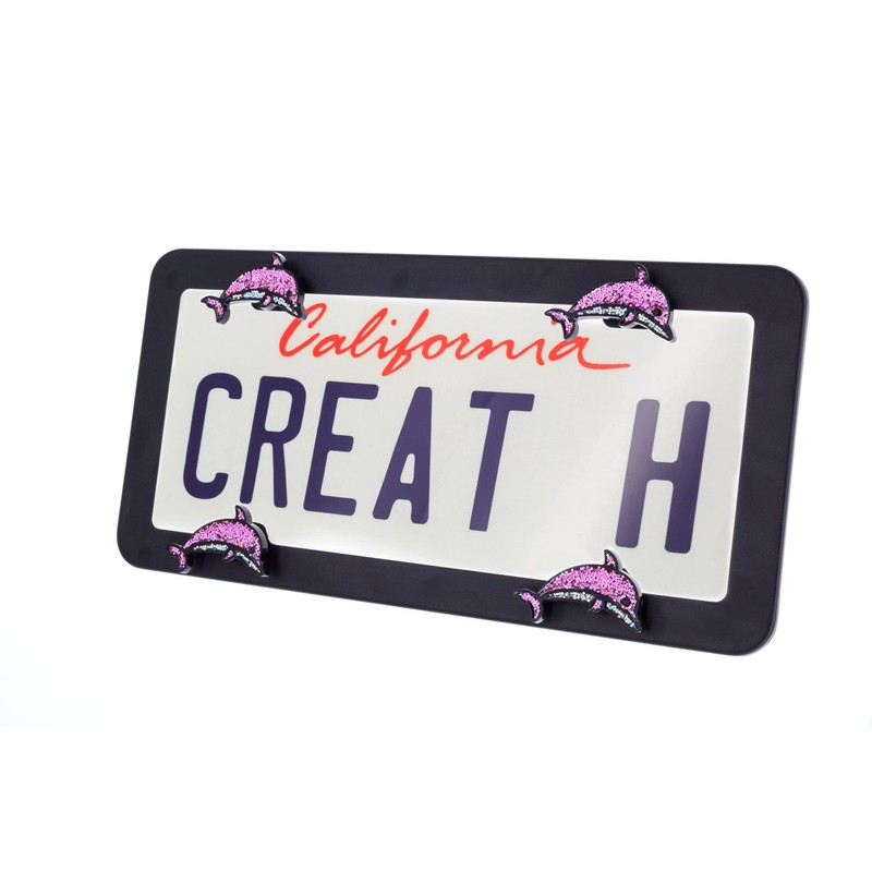 FD&D Multiple Use Shining Screw Cap, Blue Dolphin Pattern with