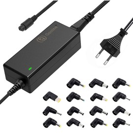 90W Universal Laptop Ladegerät Netzteil, 90W Netzteil mit 15 Anschlüssen für Notebook Ultrabook Toshiba HP/Compaq Acer IBM Hasee Kompatibelstes Laptop Modell