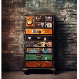 Redesign with Prima Small Transfers Baseball 3 Sheets,6"x12" 655350656706 Redesign Small Transfers 6"x12" 3 Sheets Rub on Transfers for Furniture Vintage Rub on Transfers Stickers for Crafts