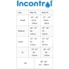 InControl BeDry EliteCare Incontinence Tabbed Briefs for Women and Men